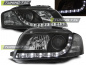 Preview: LED Tagfahrlicht-Design Scheinwerfer für Audi A3 8P 04-08 schwarz